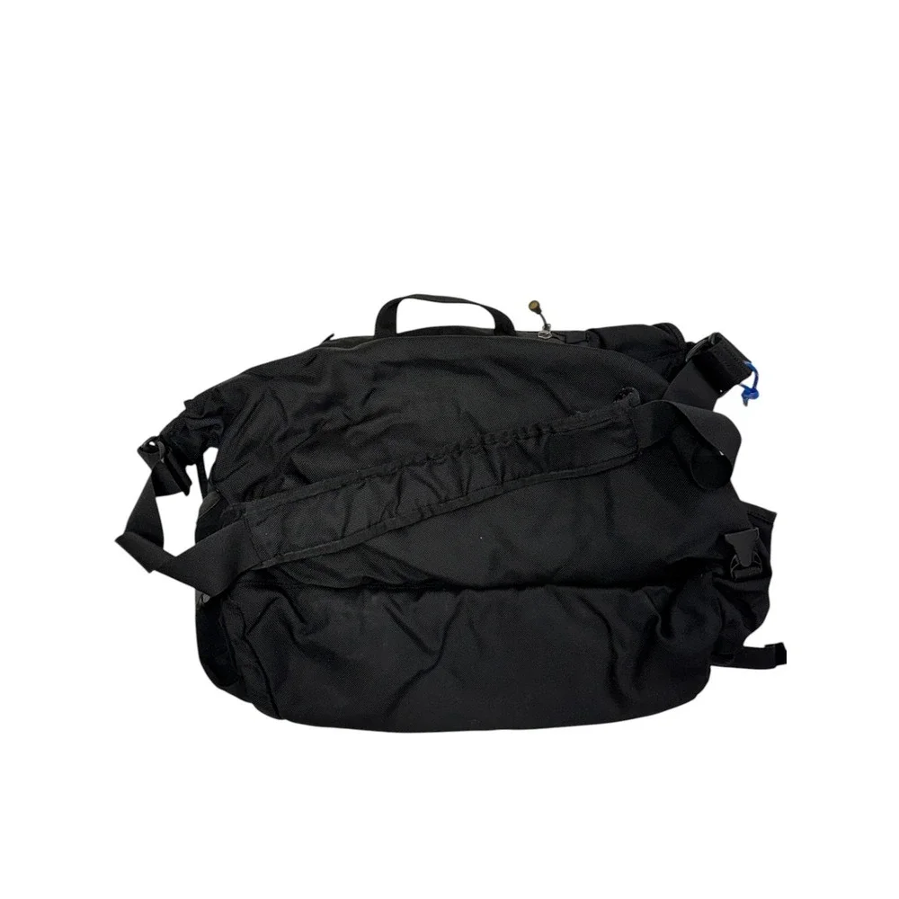 Patagonia 48276 Critical Mass Bag Black Messenger Laptop Nylon Crossbody VTG